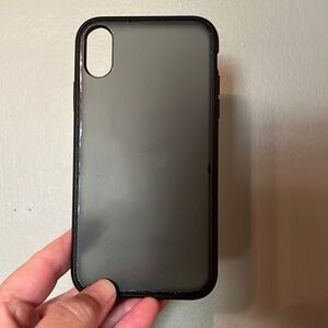 Cell Phone Case in Soft Black